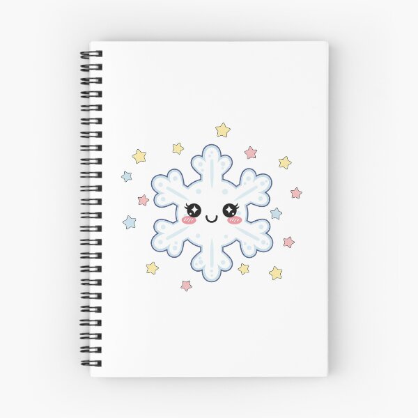 Item preview, Cute Kawaii Pastel Snowflake designed and sold by istoriadesign.