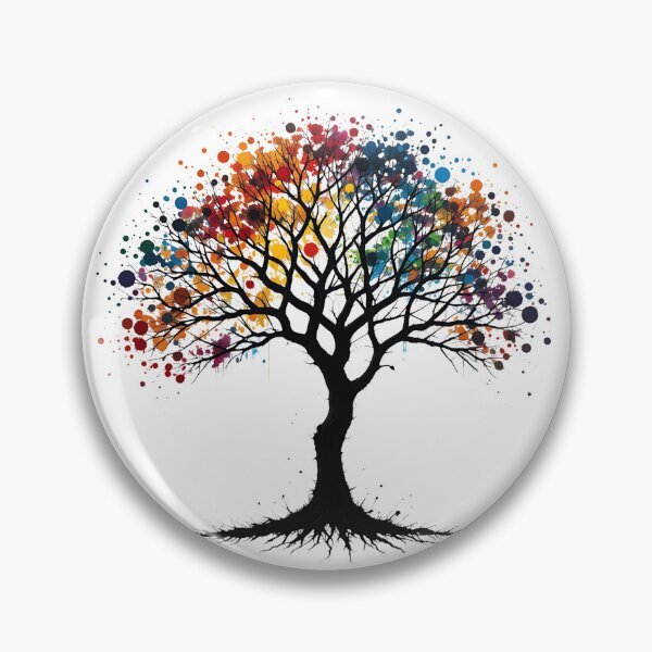 Item preview, Tree of Life Splatter Abstract designed and sold by AbhishekPanwar.