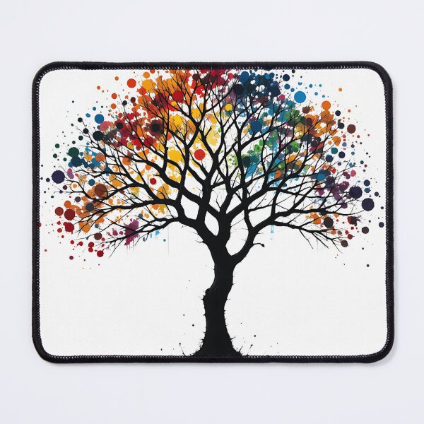 Item preview, Tree of Life Splatter Abstract designed and sold by AbhishekPanwar.