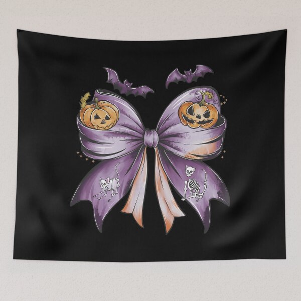 Item preview, Coquette pumpink spooky season designed and sold by Sunset4Bones.
