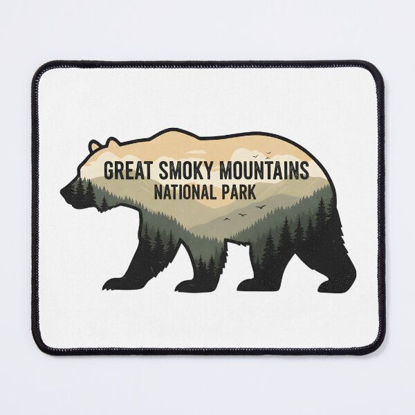 Item preview, Great Smokey Mountains National Park Bear Nature designed and sold by LittleArij.