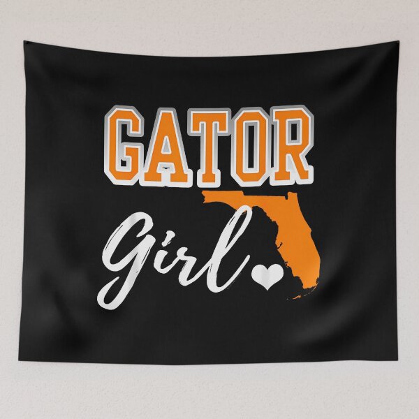 Item preview, Gator Girl Florida Heart Map Shape Souvenir designed and sold by DanielleMargie.