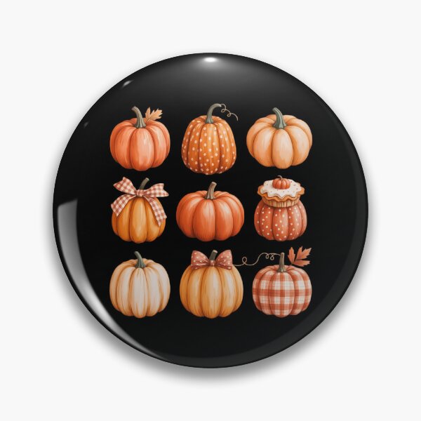 Item preview, Thanksgiving Pumpkin Coquette Bow Pumpkin Spice Plaid designed and sold by Sunset4Bones.