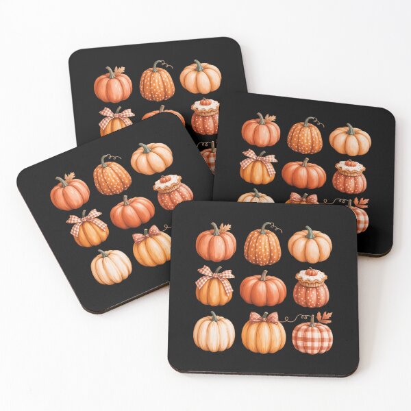 Item preview, Thanksgiving Pumpkin Coquette Bow Pumpkin Spice Plaid designed and sold by Sunset4Bones.