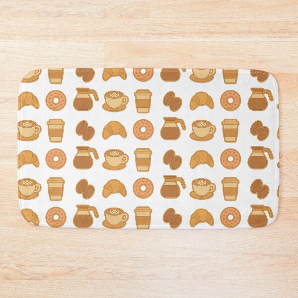 Item preview, Autumn drinks and pastries icons set with coffee and croissant, isolated png, AI generated designed and sold by dvoevnore.