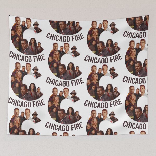 Item preview, Chicagos Fires Character'S Cast Logo designed and sold by Burpslug.