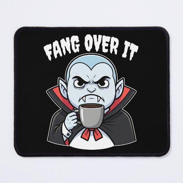 Item preview, FANG OVER IT - VAMPIRE HALLOWEEN designed and sold by KEF Custom.