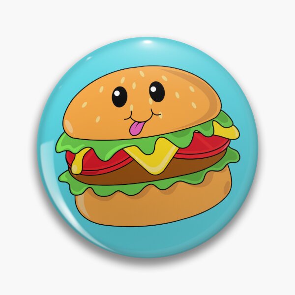 Item preview, Kawaii Cute Hamburgers designed and sold by CreativeBridge.