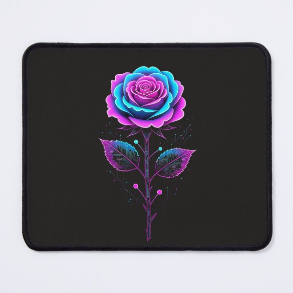 Item preview, ross creation Neon rose digital art designed and sold by DSSArt.