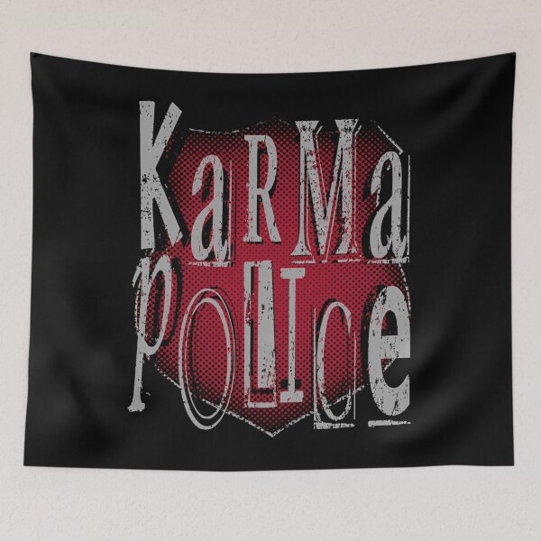 Item preview, Karma Police designed and sold by Mark Holowchak.