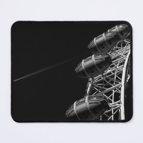 Item preview, London Eye Black and White Photography – Iconic London Wall Art designed and sold by DiscoverySB.