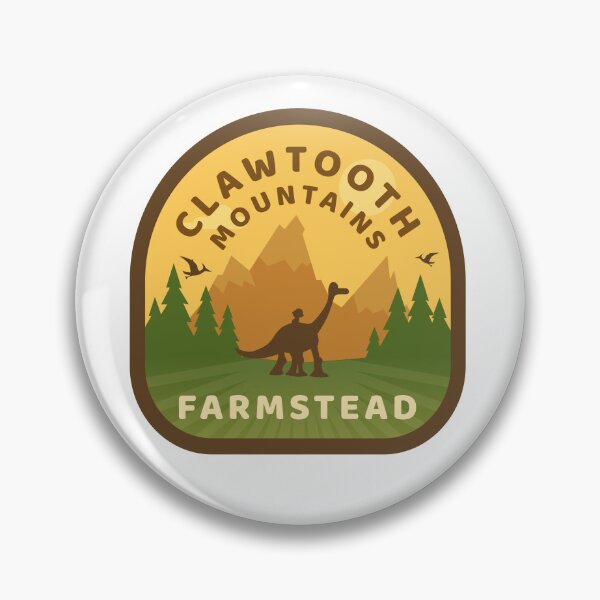 Item preview, Clawtooth Mountains Farmstead - The Good Dinosaur designed and sold by Design Hobo.