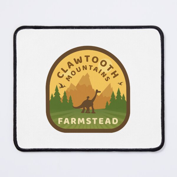 Item preview, Clawtooth Mountains Farmstead - The Good Dinosaur designed and sold by Design Hobo.