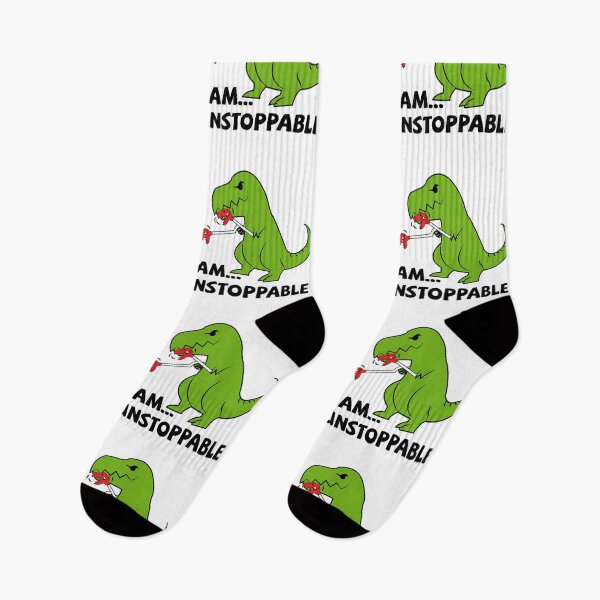 Item preview, I Am Unstoppable T-Rex – Funny Dinosaur Meme Design designed and sold by DanielleMargie.