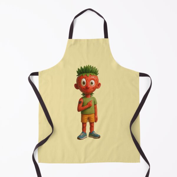 Item preview, Barry the strawberry, fruit inspired character designed and sold by The Art by Rossouw.