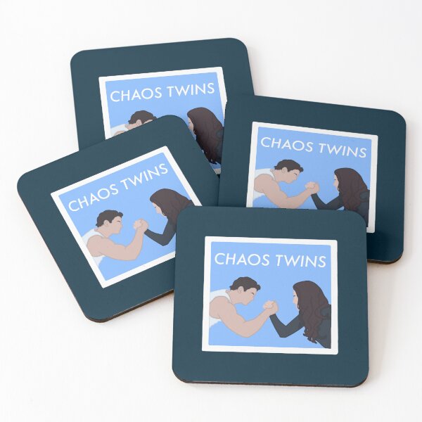 Item preview, Chaos Twins designed and sold by HomeSweetUnique.