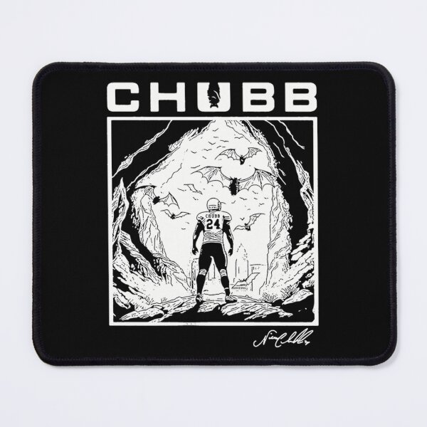 Item preview, Sepia Silhouette Nick Chubb designed and sold by AgnesWalkeres.