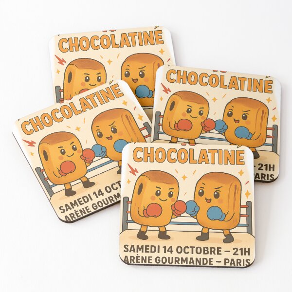 Item preview, Sweet Battle – Pain au Chocolat VS Chocolatine designed and sold by ReineDingo.