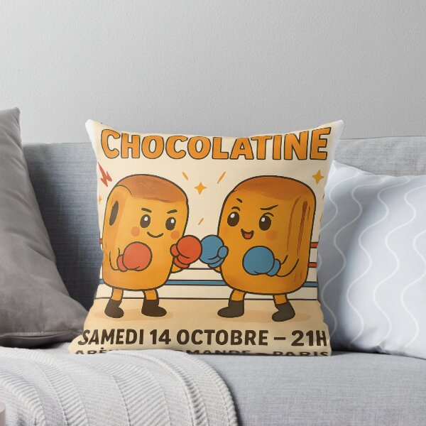 Item preview, Sweet Battle – Pain au Chocolat VS Chocolatine designed and sold by ReineDingo.
