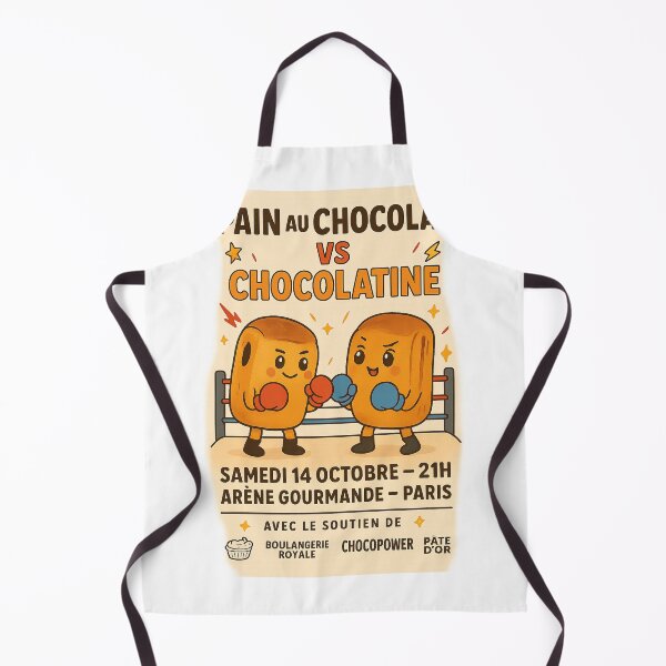 Item preview, Sweet Battle – Pain au Chocolat VS Chocolatine designed and sold by ReineDingo.