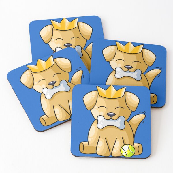 Item preview, The Dog Prince (Golden Retriever) designed and sold by EmpressChel.