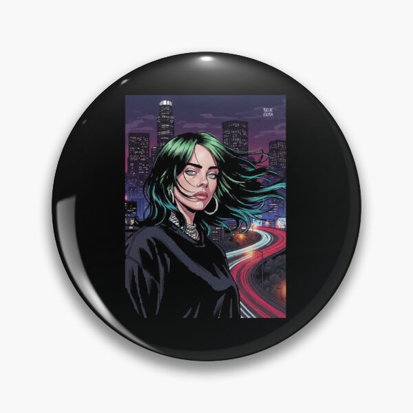 Item preview, Billie Eilish Comic Art  designed and sold by IsaiPowlow.