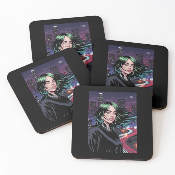 Item preview, Billie Eilish Comic Art  designed and sold by IsaiPowlow.