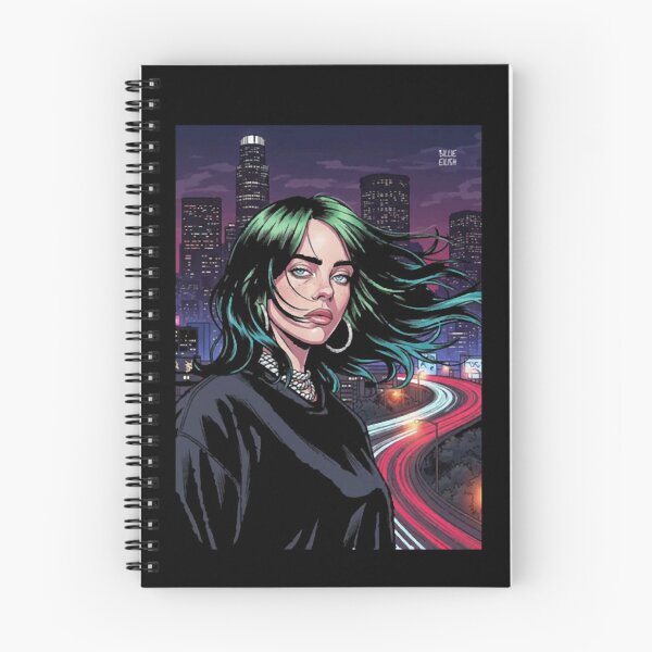 Item preview, Billie Eilish Comic Art  designed and sold by IsaiPowlow.
