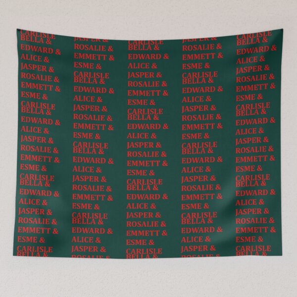 Item preview, Twilight Saga Character Names(1) designed and sold by LaciWau.