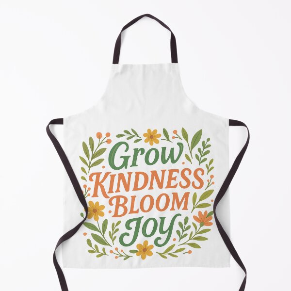 Item preview, Grow Kindness Bloom Joy – Floral Typography designed and sold by Artistica1234.