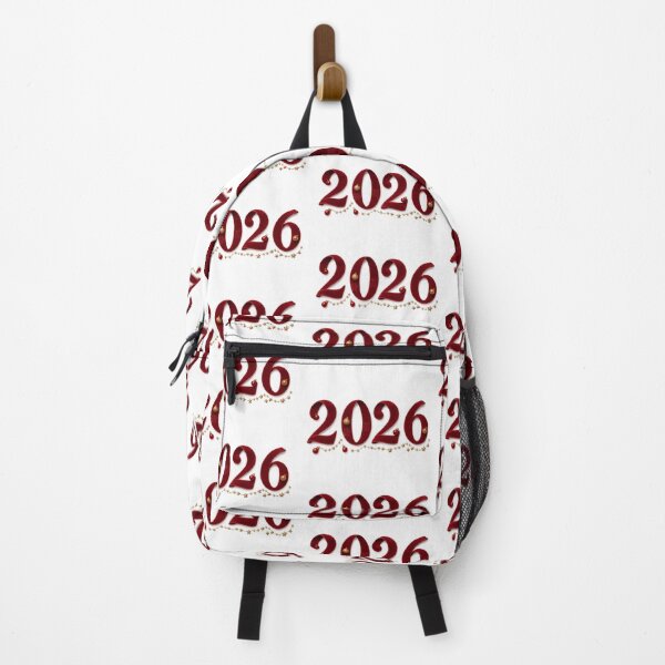 Item preview, New year 2026 decorations with red festive numbers, isolated on transparent, AI generated designed and sold by dvoevnore.