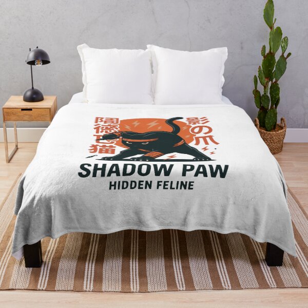 Item preview, Shadow Paw Ninja Cat - Hidden Feline Martial Arts Art designed and sold by 89BLACK.