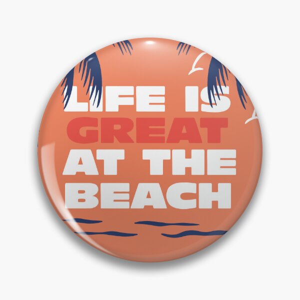 Item preview, Life is great at the beach designed and sold by SpilloDesign.