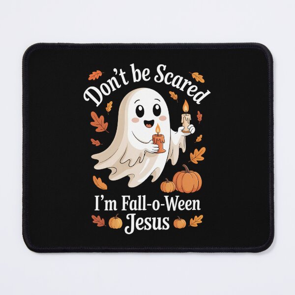 Item preview, Cute Ghost Christian Halloween Jesus Pumpkin designed and sold by DeadlockCrew.