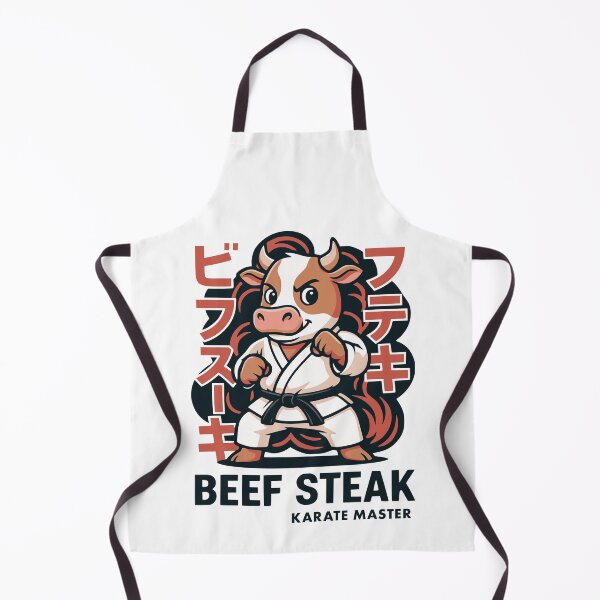 Item preview, Beef Steak Karate Master - Funny Japanese Style Art designed and sold by 89BLACK.