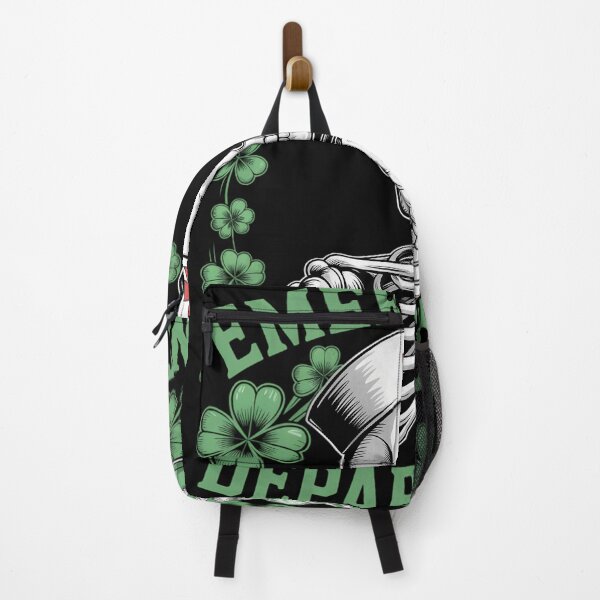 Item preview, Emergency Department Skeleton Nurse St Patricks Day designed and sold by DeadlockCrew.