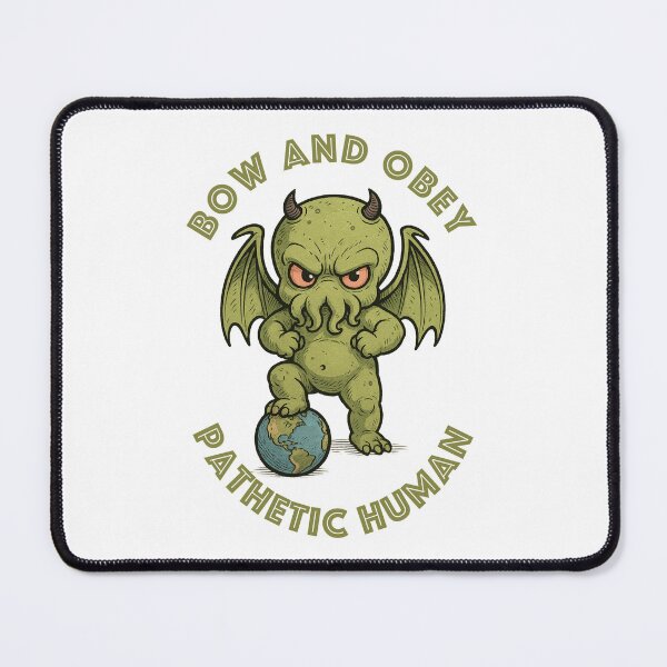 Item preview, Cthulhu - Bow and Obey designed and sold by NoerdyundDoerty.