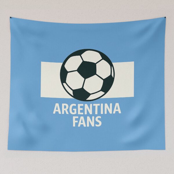 Item preview,  Soccer World Cup Fans Argentina designed and sold by justrachna.