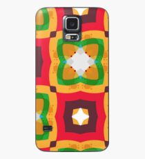 rings kunterbunt abstract circle seamless colorful repeat pattern Case/Skin for Samsung Galaxy