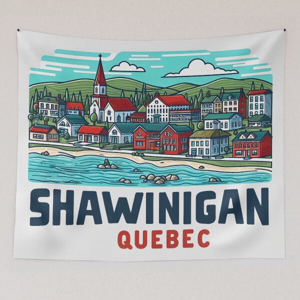 Item preview, Shawinigan Quebec Canada  designed and sold by HowToCanadian.