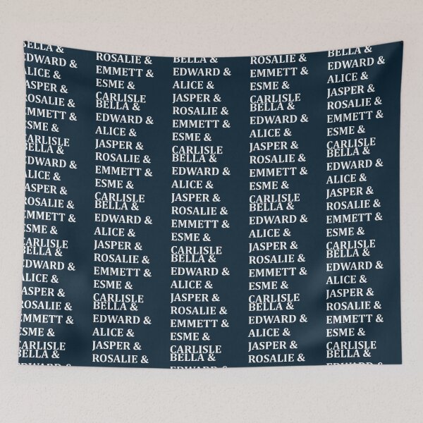Item preview, Twilight Saga Character Names  designed and sold by JoanneArtacc.