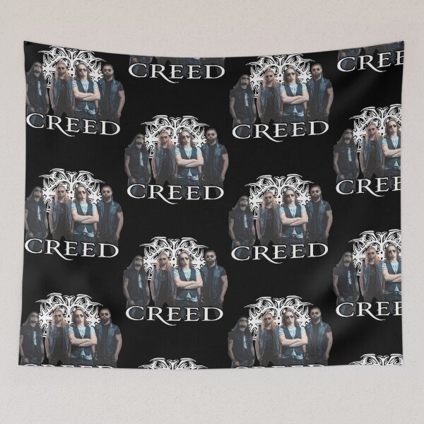 Item preview, Creeds Four Man Rock Music Poster designed and sold by Burpslug.