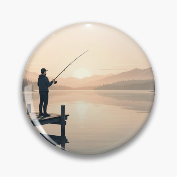 Item preview, Fishing at Sunset designed and sold by Zukul.