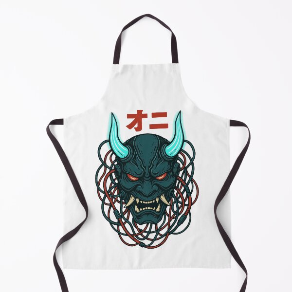 Item preview, Cyberpunk Oni Mask designed and sold by Primprapar.