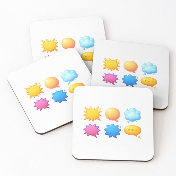 Item preview, Speech bubble set in various shapes and colors, isolated on transparent background, AI generated designed and sold by dvoevnore.