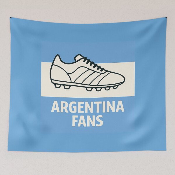 Item preview,  Soccer World Cup Fans Argentina designed and sold by justrachna.