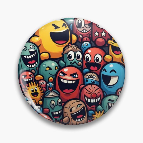 Item preview, Multitude of smile faces designed and sold by GUNAPRIYAA.