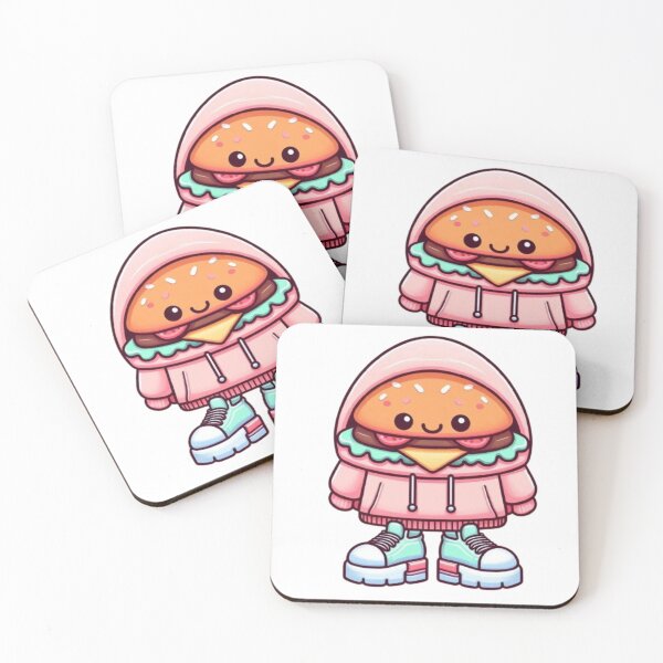 Item preview, Burger Kawaii Retro designed and sold by Carla Tenllado Reyes.