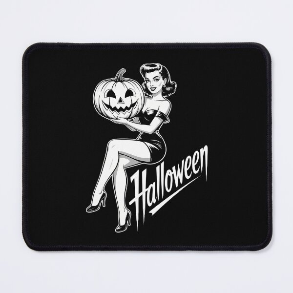 Item preview, Halloween 50s Pumpkin Gothic designed and sold by DeadlockCrew.