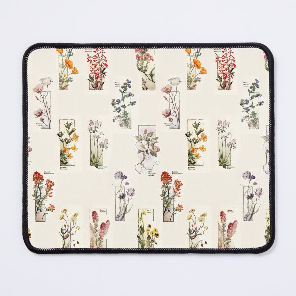 Item preview, Wildflowers of California – Botanical – by Elisabeth Moore Hallowell 1905 // Public Domain designed and sold by Vernissage-dart.